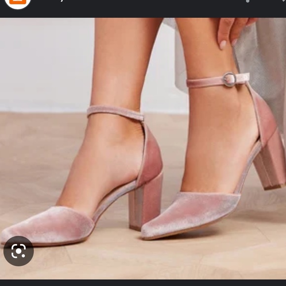 ⚡️ISO⚡️pale pink closed toe block heels - Picture 6 of 6